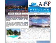 Tablet Screenshot of apipiscine.com